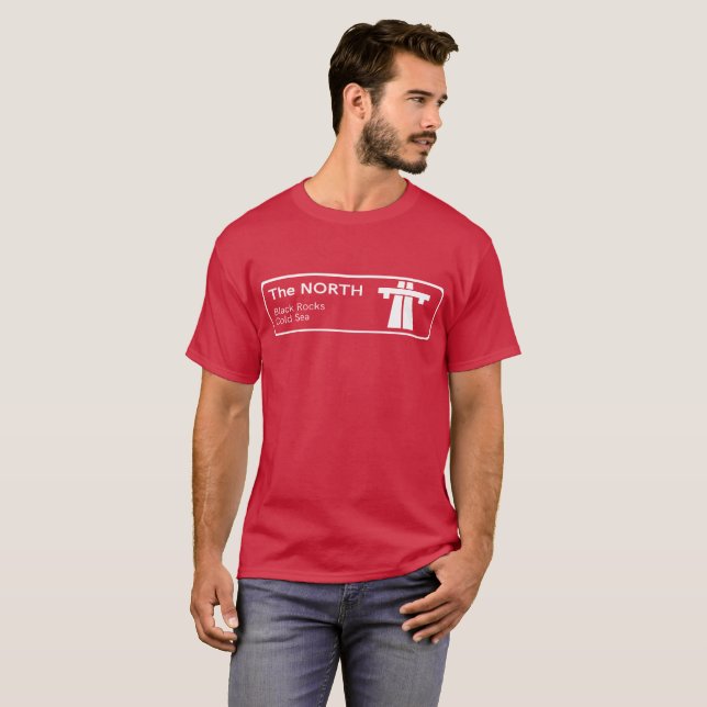Der Norden - Noggin die Holzklotz-Ausgabe T-Shirt (Vorne ganz)