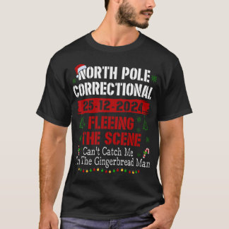 Der Nordpol, der aus der Szene flieht, kann nicht T-Shirt