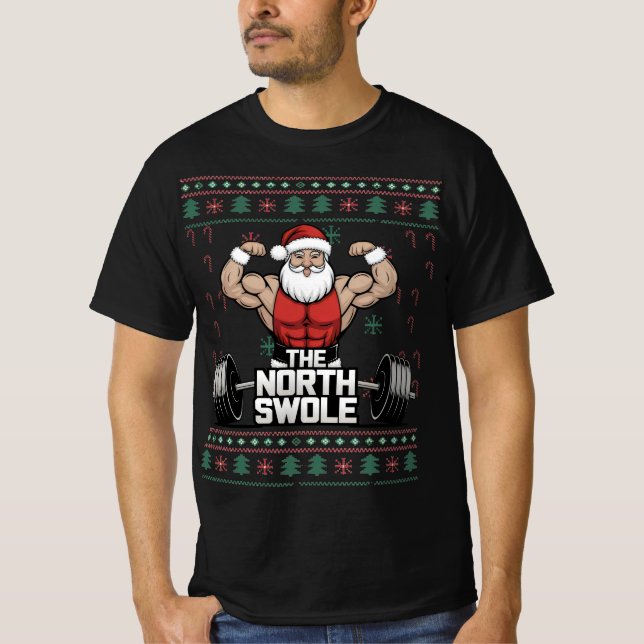 Der nordschweizer Xmas-Jumper T-Shirt (Vorderseite)