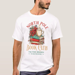 Der North Pole Book Club ist die Saison für Lesung T-Shirt