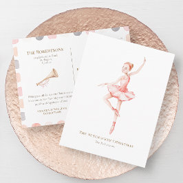 Der Nussknacker-Weihnachtsballett-Postkarte Postkarte