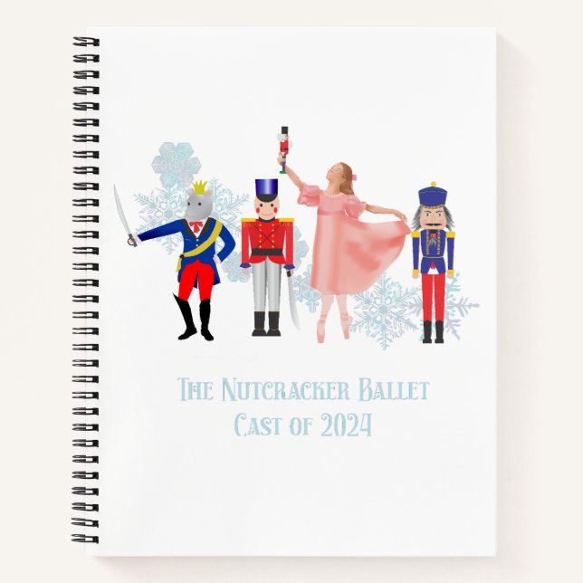 Der Nutcracker 2024 Notizbuch (Vorderseite)