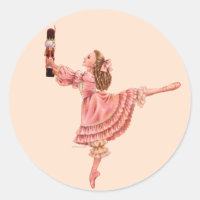 Der Nutcracker-Ballettaufkleber