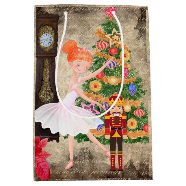 Der Nutcracker Clara Act I Christmas Eve Mittlere Geschenktüte (Vorderseite)