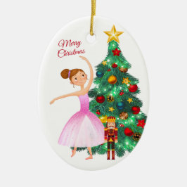 Der Nutcracker Clara und die Nutcracker Weihnachte Keramik Ornament