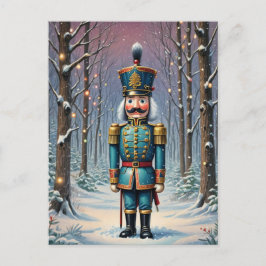 Der Nutcracker, der Winter Postkarte