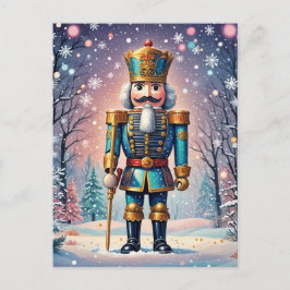 Der Nutcracker, der Winter Postkarte