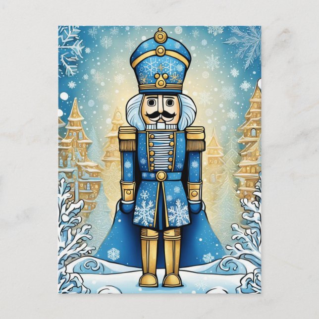 Der Nutcracker, der Winter Postkarte (Vorderseite)