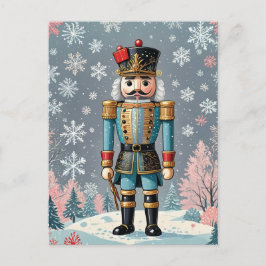 Der Nutcracker, der Winter Postkarte