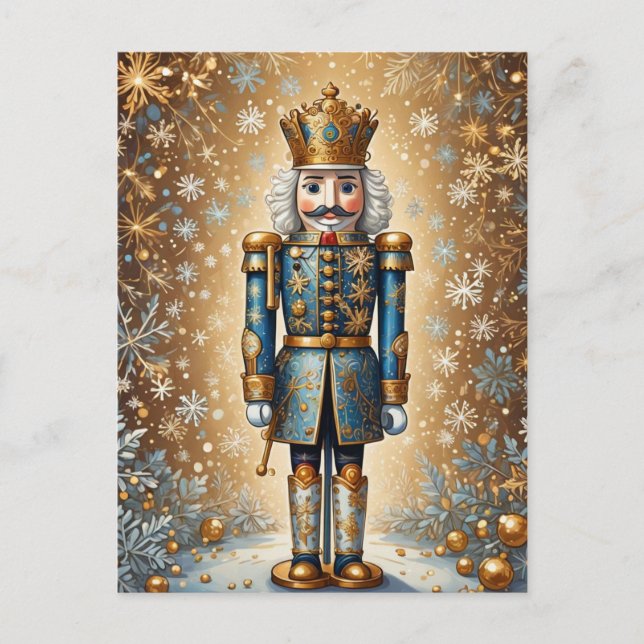 Der Nutcracker, der Winter Postkarte (Vorderseite)