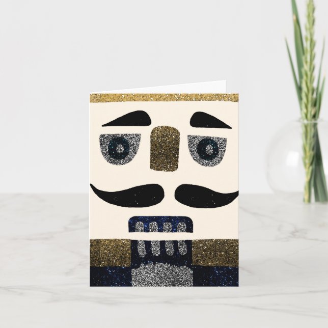 Der Nutcracker Feiertagskarte (Vorderseite)