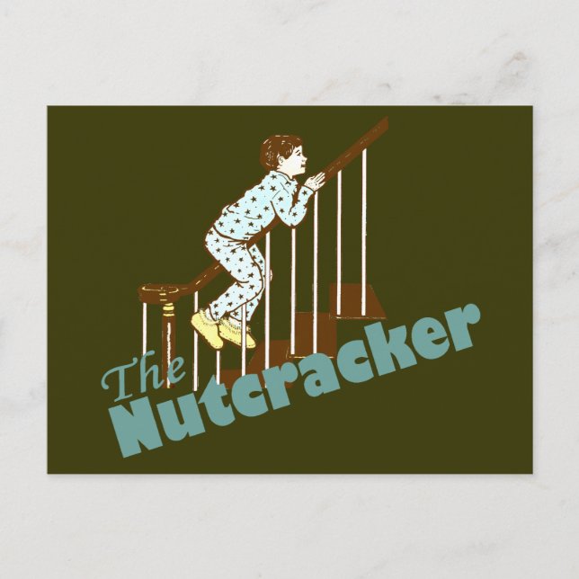 Der Nutcracker Funny Postkarte (Vorderseite)