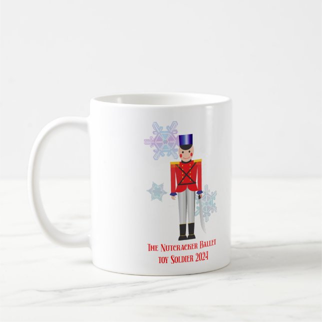 Der Nutcracker Toy Soldier 2024 Kaffeetasse (Links)