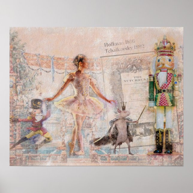 "Der Nutcracker"-Vintage Poster (Vorne)