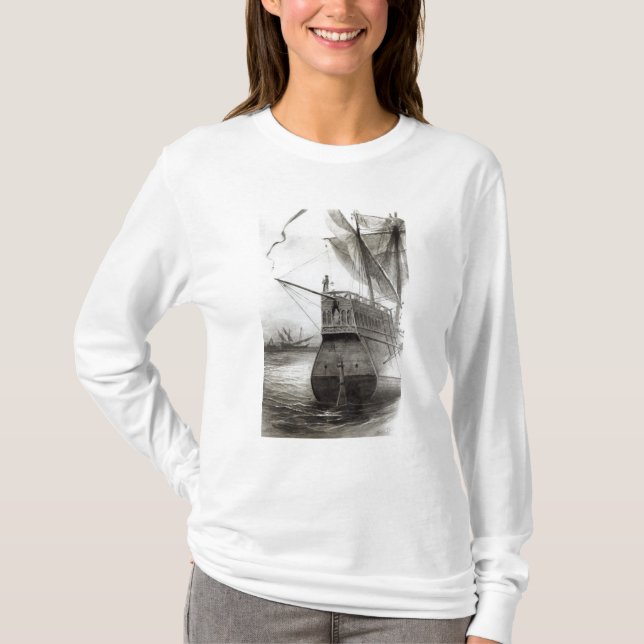 Der Oberste Moment auf dem Abend T-Shirt (Vorderseite)