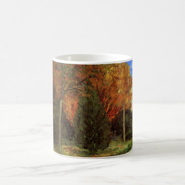 Der öffentliche Park in Arles von Vincent van Gogh Kaffeetasse (Mittel)