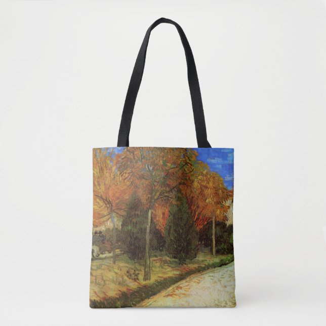 Der öffentliche Park in Arles von Vincent van Gogh Tasche (Vorderseite)