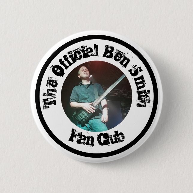 Der offizielle Ben-Smith-Fanclub Button (Vorderseite)