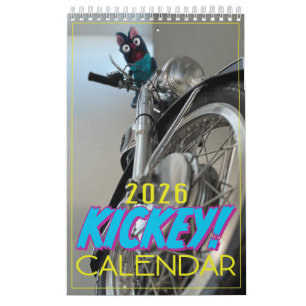 Der offizielle Kickey 2026 Wandkalender! Kalender