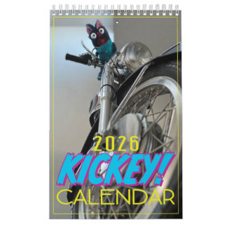 Der offizielle Kickey 2026 Wandkalender! Kalender