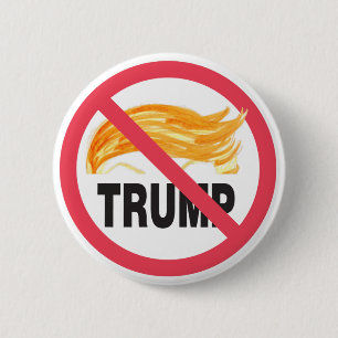Der offizielle Knopf NO TRUMP ZONE. Button