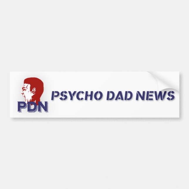 Der OFFIZIELLE psychische Autoaufkleber (Vorne)