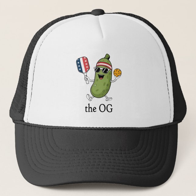 Der OG-Pickleballer Truckerkappe (Vorderseite)