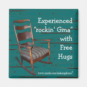 Der Ol des Vaters Rocker Magnet-fertigen jede Magnet