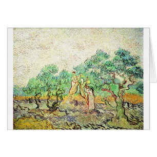 Der olivgrüne Obstgarten - Vincent van Gogh (1889