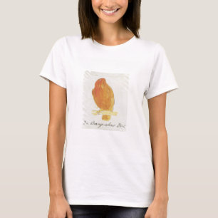 Der orange Farbvogel, von 'sechzehn Zeichnungen T-Shirt