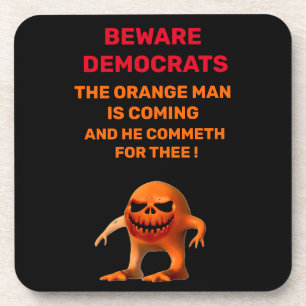 DER ORANGE GETRÄNKEUNTERSETZER