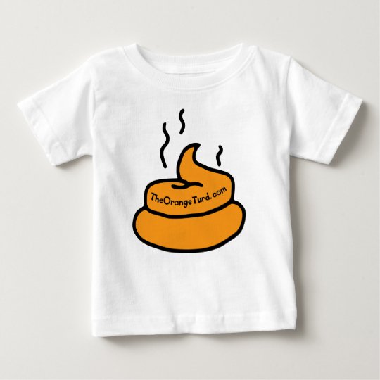 Der orange Turd Baby T-shirt