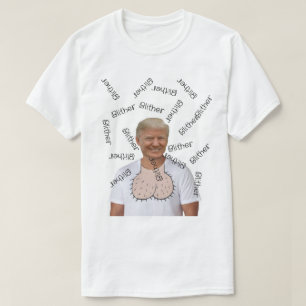 Der Orangefarbene Idiot-T - Shirt