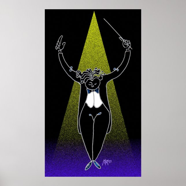 Der Orchesterdirektor Poster (Vorne)
