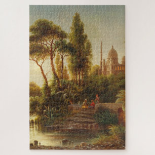 Der Orient im Abend Licht - Albert Rieger