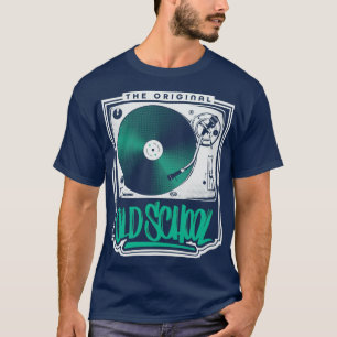 Der Original Old School Plattenspieler für Vinyl-D T-Shirt