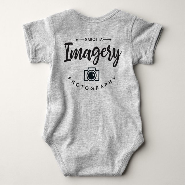 Der Original Sabotta Imagery Bodysuit Baby Strampler (Rückseite)
