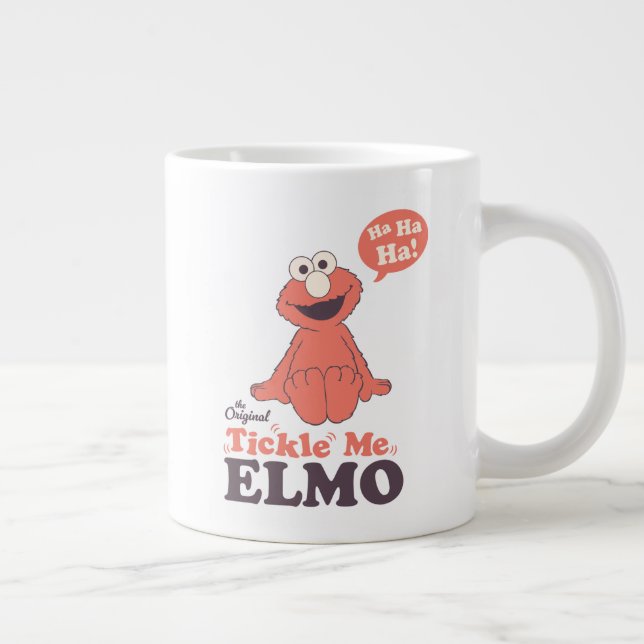 Der Original Tickle Me Elmo Jumbo-Tasse (Rechts)