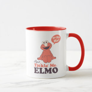 Der Original Tickle Me Elmo Tasse