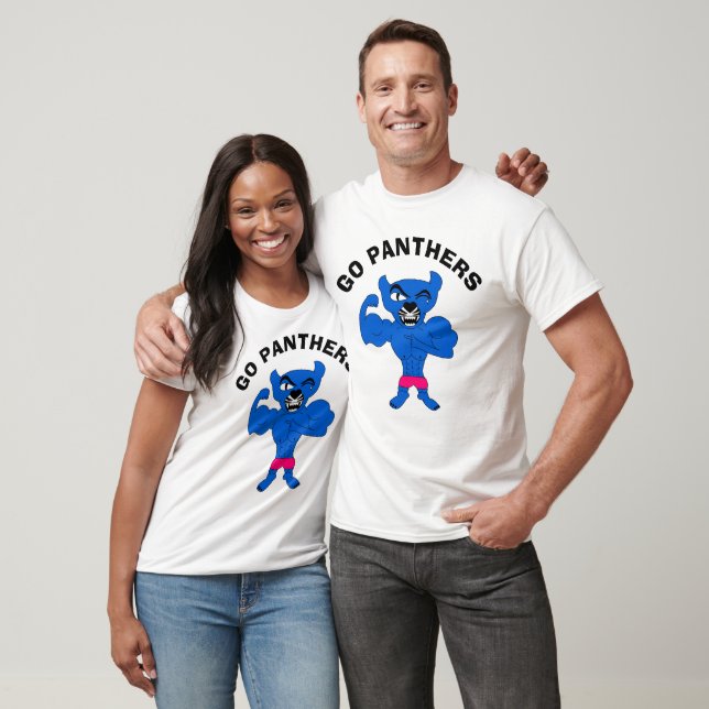 Der originelle Muskelpanther-T - Shirt (Unisex)