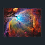 Der Orion-Nebel Postkarte<br><div class="desc">Ein phantastisches Bild des Orion-Nebels. Die Farben wurden mit Fotoshop verbessert.</div>