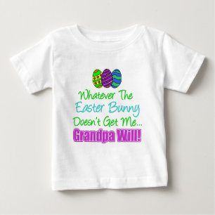 Der Osterhase grandpa wird nicht Baby T-shirt