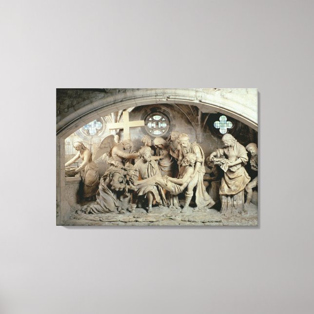 Der Ostersephulcher, 1554-64 (Stein) Leinwanddruck (Vorderseite)