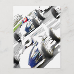 Der Pace Lap Postkarte