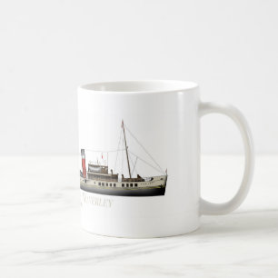 Der Paddel-Dampfer Waverley durch Tony Fernandes Kaffeetasse