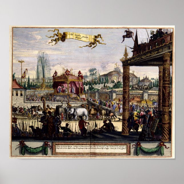 Der Palast des chinesischen Kaisers 166? Poster (Vorne)