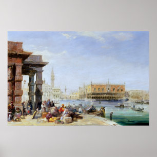 Der Palast des Doges von Santa Maria della Poster