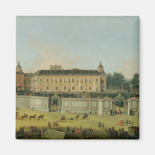 Der Palast von Aranjuez, 1756 (Öl auf Leinwand) Magnet