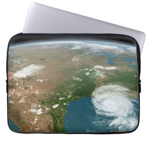 Der Panoramaplanet Erde und die USA. Laptopschutzhülle