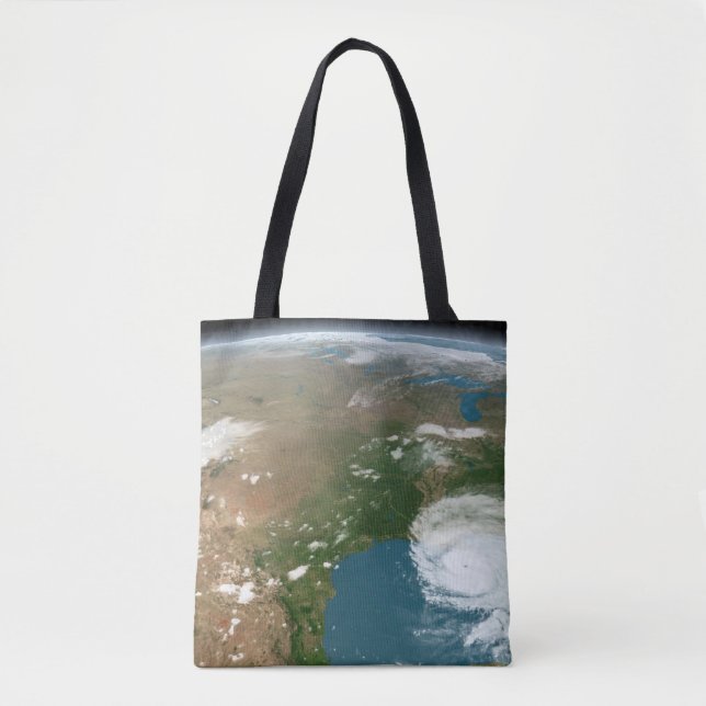 Der Panoramaplanet Erde und die USA. Tasche (Vorderseite)